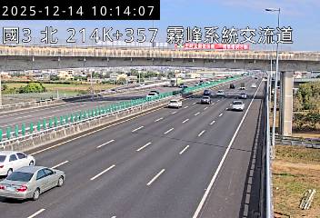 國道3號(草屯交流道到霧峰系統交流道)