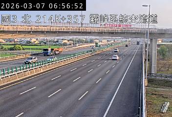 國道3號(草屯交流道到霧峰系統交流道)