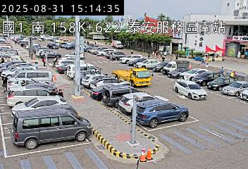國道一號 158K+622 南向 泰安服務區到后里交流道