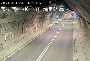 國道6號(愛蘭交流道到北山交流道, 埔里隧道)