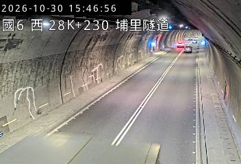 國道6號(愛蘭交流道到北山交流道, 埔里隧道)