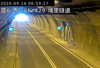 國道6號(愛蘭交流道到北山交流道, 埔里隧道)