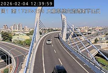 國道1號(大雅系統交流道到大雅交流道, 南下出口-大雅系統)