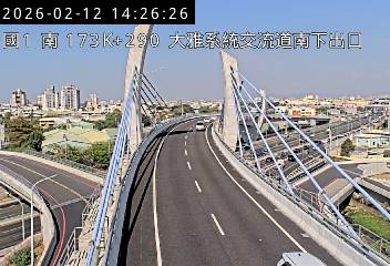 國道1號(大雅系統交流道到大雅交流道, 南下出口-大雅系統)