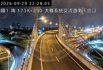 國道1號(大雅系統交流道到大雅交流道, 南下出口-大雅系統)