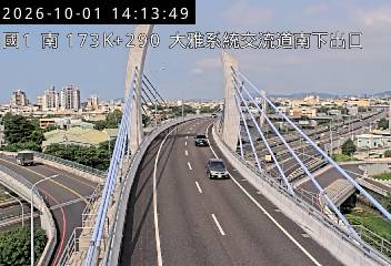 國道1號(大雅系統交流道到大雅交流道, 南下出口-大雅系統)