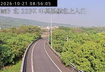 國道3號(中興系統交流道到草屯交流道, 北上入口-中興系統)