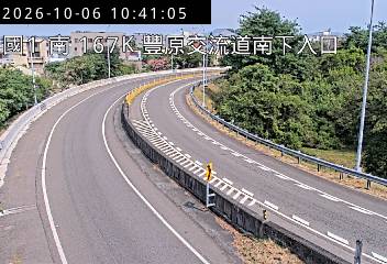 國道1號(台中系統交流道到豐原交流道, 南下入口)