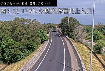 國道三號 176K+000 北向 沙鹿交流道 北上入口 距離2.7公里