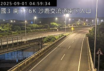 國道三號 176K+000 南向 沙鹿交流道 南下入口