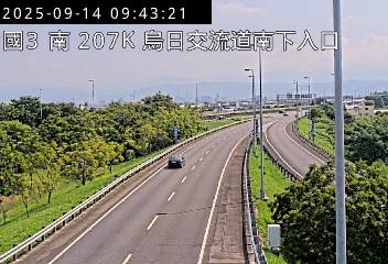 國道3號207K+340 (烏日交流道到中投交流道)