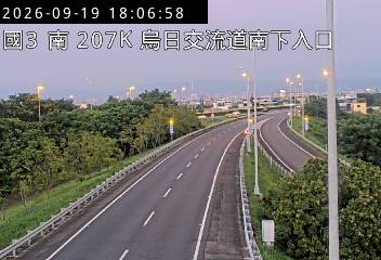 國道3號(烏日交流道到中投交流道, 南下入口)
