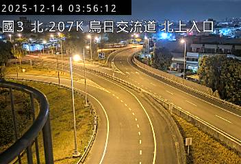 國道3號(中投交流道到烏日交流道, 北上入口)