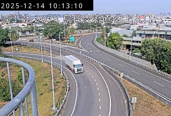 國道3號(中投交流道到烏日交流道, 北上入口)