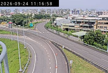 國道3號(中投交流道到烏日交流道, 北上入口)