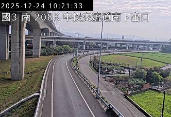 國道3號(烏日交流道到中投交流道, 南下出口)