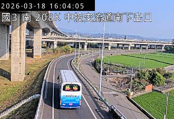 國道3號(烏日交流道到中投交流道, 南下出口)