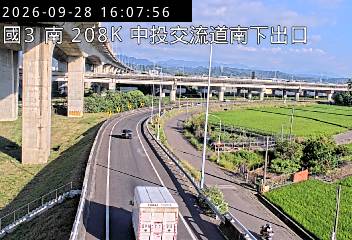 國道3號(烏日交流道到中投交流道, 南下出口)