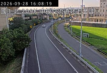 國道3號(霧峰交流道到中投交流道, 北上出口)
