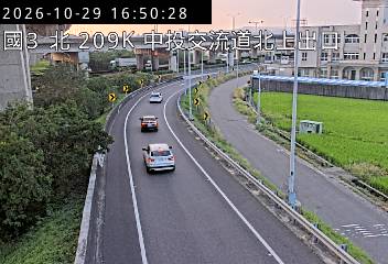 國道3號(霧峰交流道到中投交流道, 北上出口)