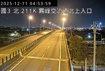 國道3號(霧峰系統交流道到霧峰交流道, 北上入口)