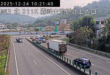 國道3號(霧峰系統交流道到霧峰交流道, 北上入口)