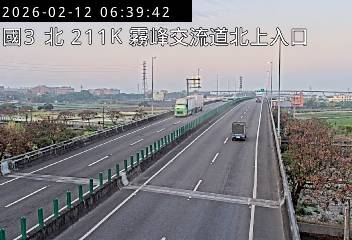 國道3號(霧峰系統交流道到霧峰交流道, 北上入口)