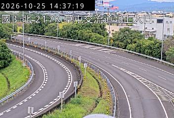 國道3號(草屯交流道到霧峰系統交流道, 北上入口)