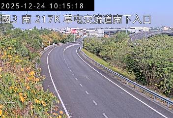 國道3號(草屯交流道到中興系統交流道, 南下入口)