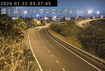 國道3號(草屯交流道到中興系統交流道, 南下入口)