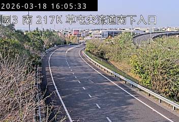 國道3號(草屯交流道到中興系統交流道, 南下入口)