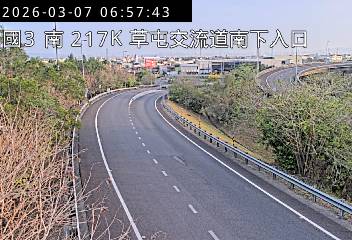 國道3號(草屯交流道到中興系統交流道, 南下入口)