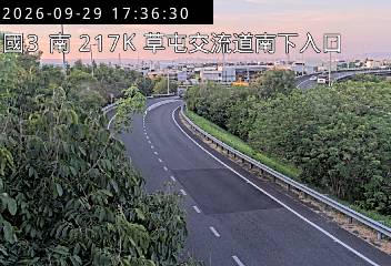 國道3號(草屯交流道到中興系統交流道, 南下入口)
