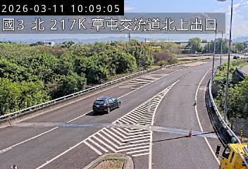 國道3號(草屯交流道到霧峰系統交流道, 北上出口)