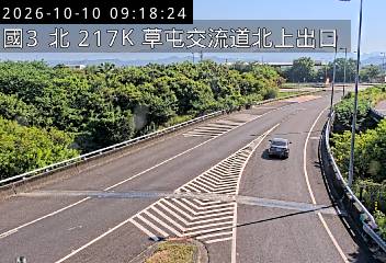 國道3號(草屯交流道到霧峰系統交流道, 北上出口)