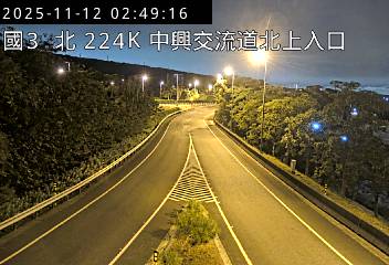 國道三號 224K+000 北向 中興交流道 北上入口 距離3.1公里