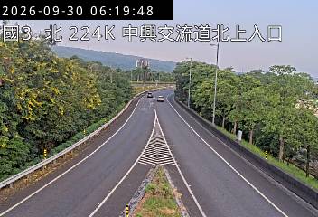 國道3號(中興交流道到中興系統交流道, 北上入口)
