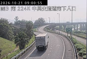 國道3號(中興交流道到南投交流道, 南下入口)
