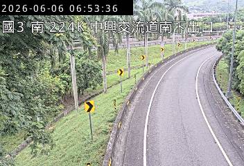 國道三號 224K+395 南向 中興交流道 南下出口 距離3.2公里