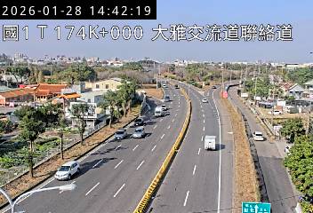 國道1號(大雅交流道到大雅系統交流道)