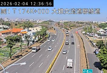 國道1號(大雅交流道到大雅系統交流道)