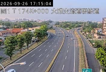 國道1號(大雅交流道到大雅系統交流道)