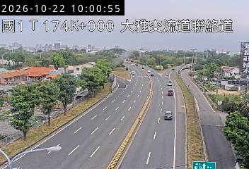 國道1號(大雅交流道到大雅系統交流道)
