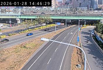 國道1號(台中交流道到大雅交流道)