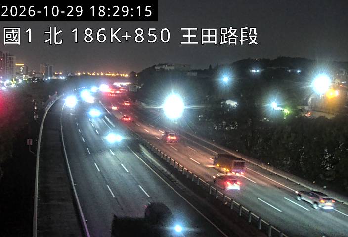 國道1號(王田交流道到南屯交流道)