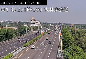 國道1號(民雄交流道到大林交流道)