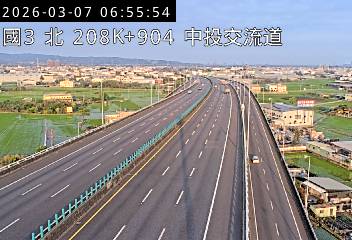 國道3號(中投交流道到烏日交流道)