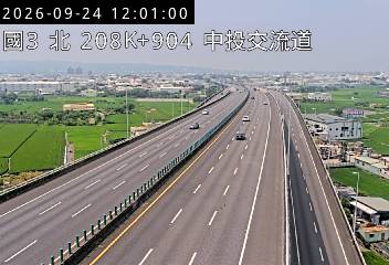 國道3號(中投交流道到烏日交流道)