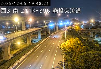 國道3號(霧峰交流道到霧峰系統交流道)