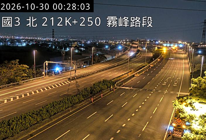 國道3號(霧峰系統交流道到霧峰交流道)